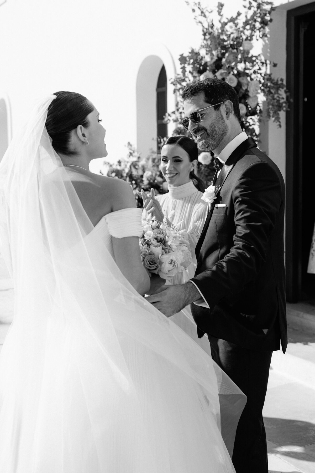 J&E | Glamorous Greece Wedding