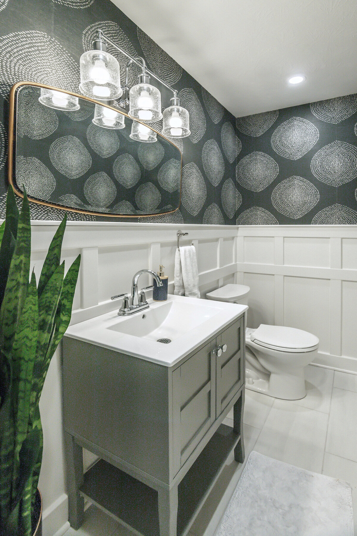 Project blu home renovation bathroom design