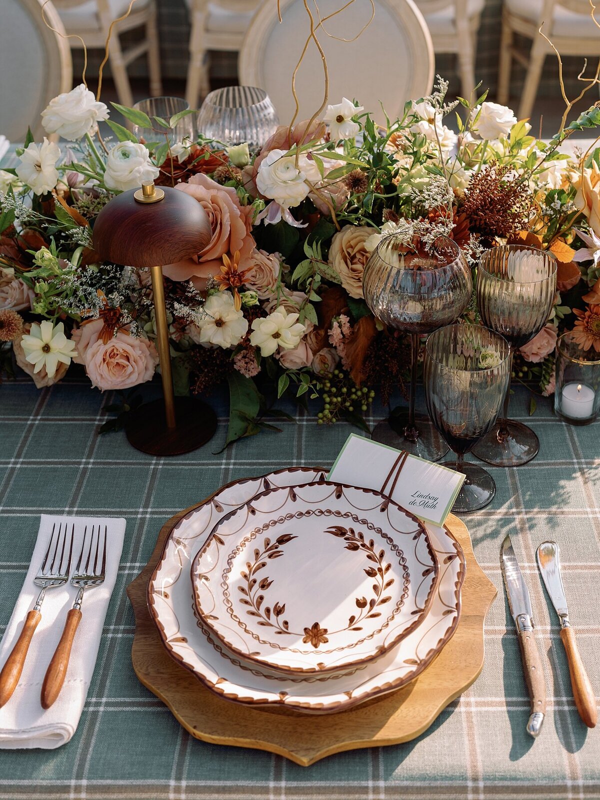 Custom tented wedding celebration with fall Ralph Lauren vibes at private polo farm in Aiken, South Carolina by Sarah Bradshaw_0213