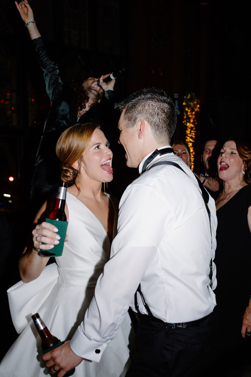 A wedding at Saint Clement Church and The University Club of Chicago - 152