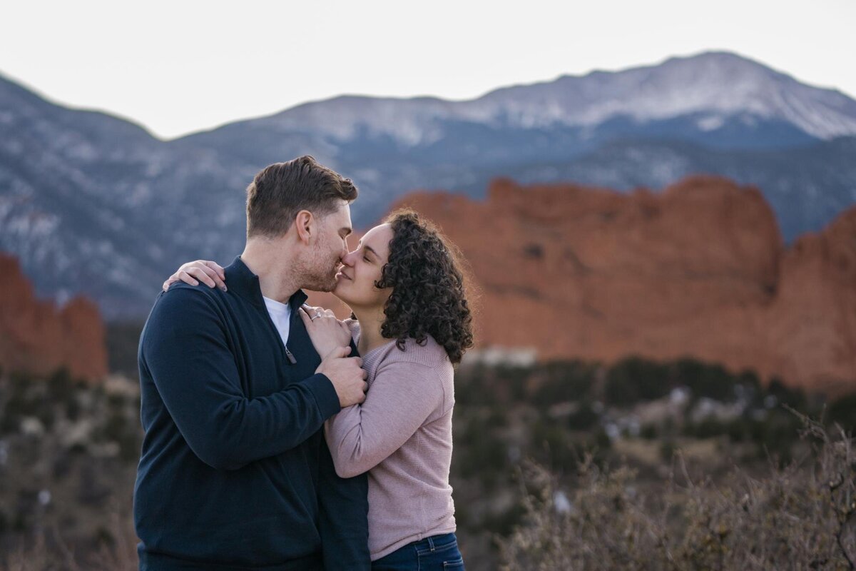 Engaged portraits Colorado Springs