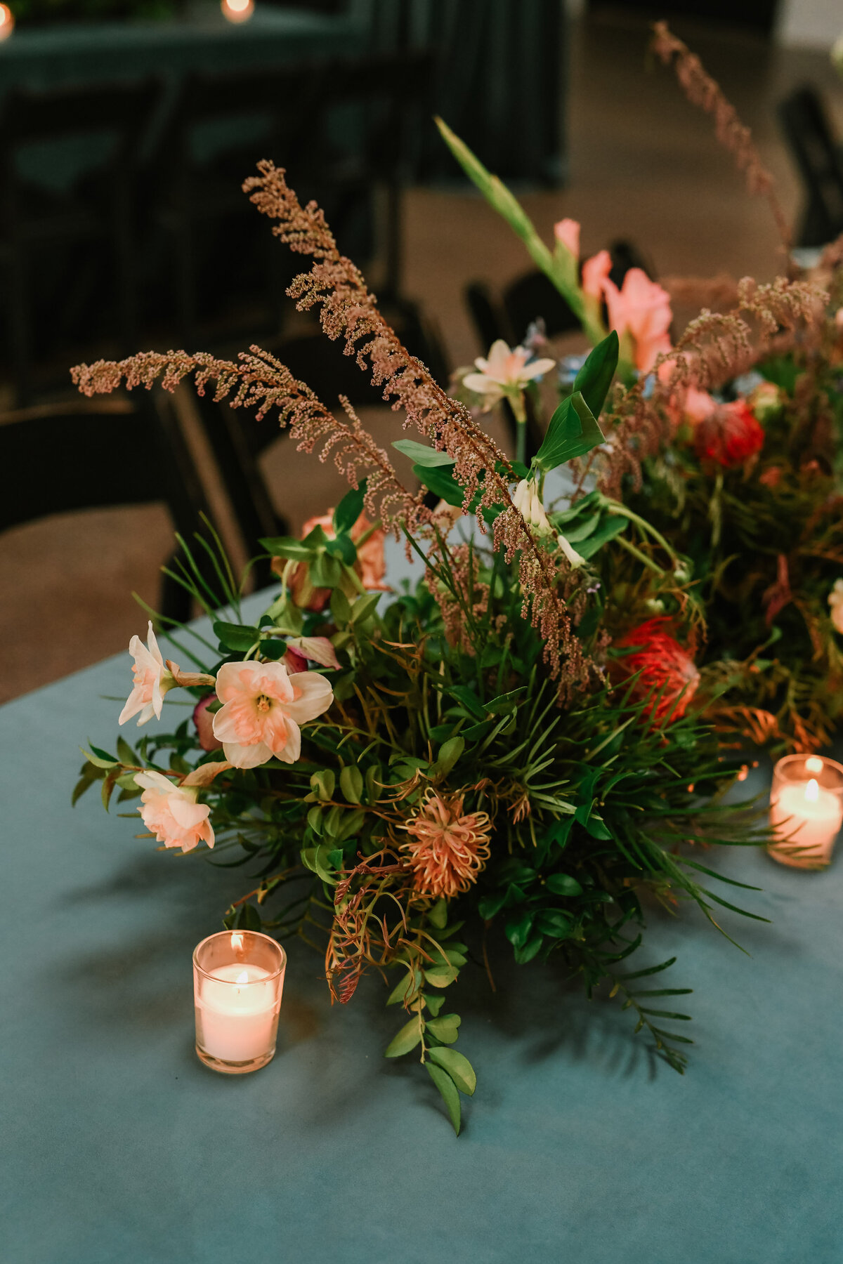 Architectural Building Arts Anniversary Party Florals-1