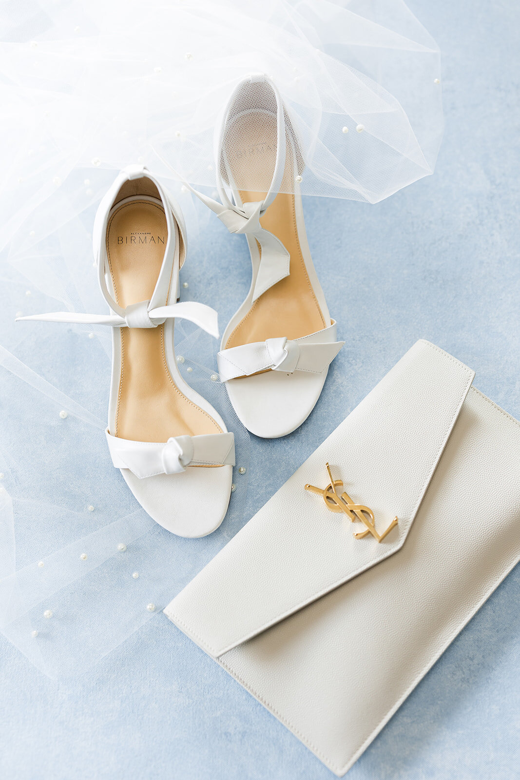 Wedding Day details Shoes and designer hand bag
