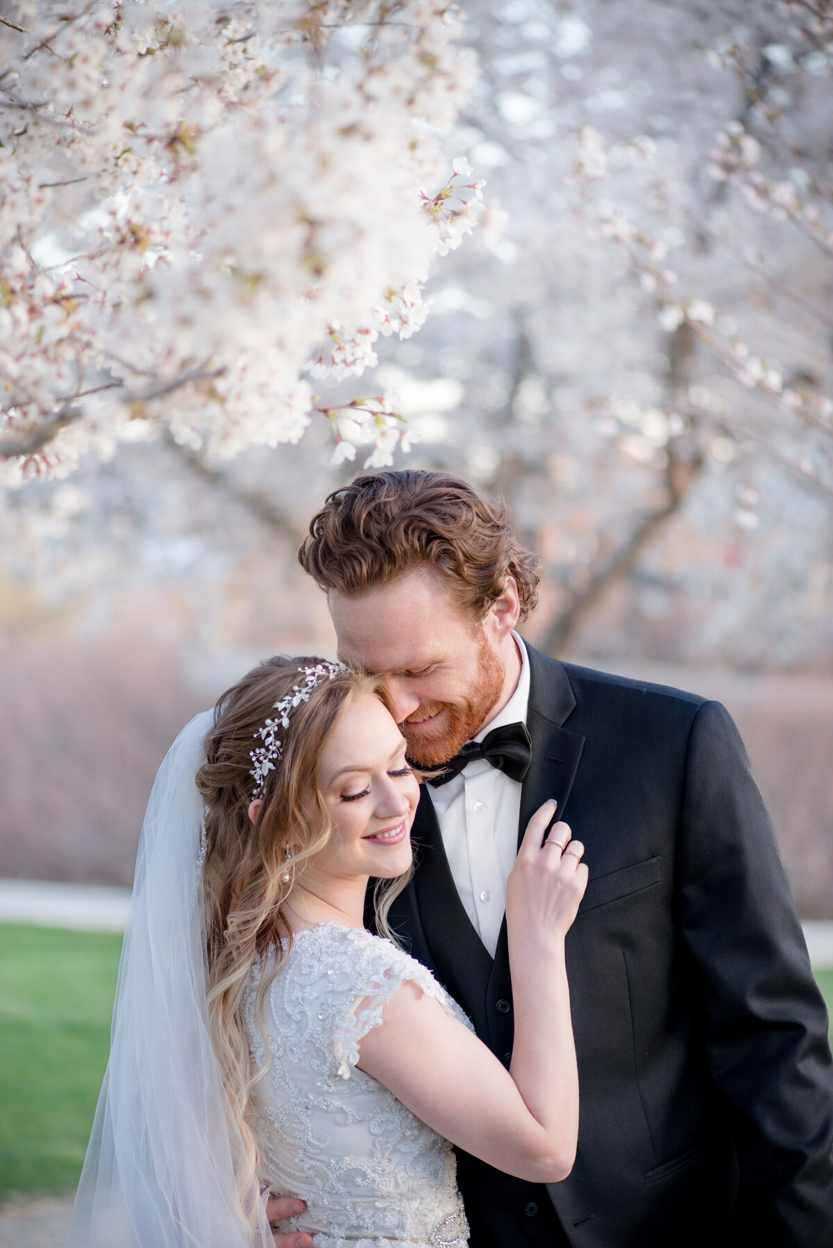 Shalee&Grant - Utah Capitol Cherry Blossoms Wedding Formals -90