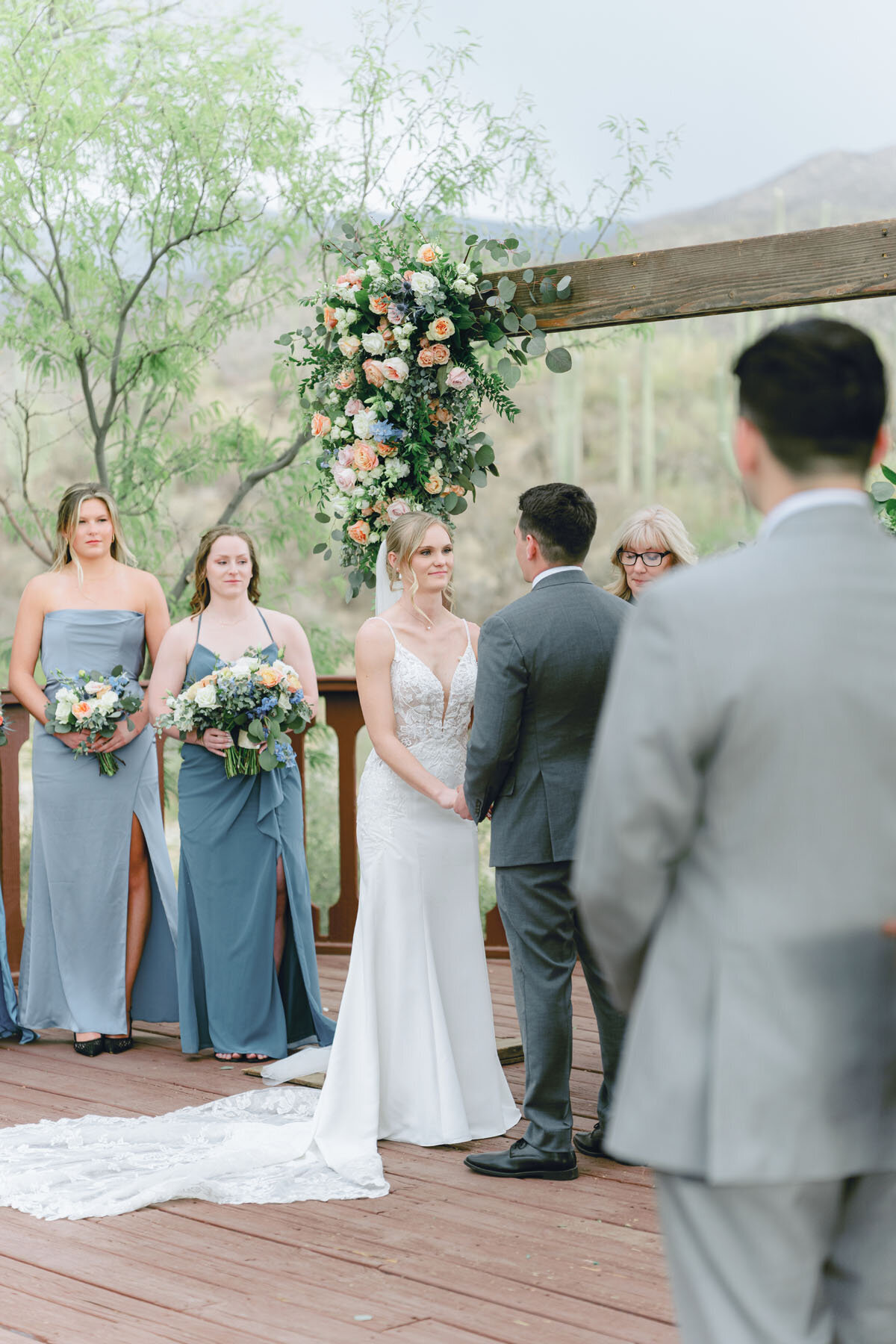 Tucson wedding photographer Tanque Verde Ranch desert scene