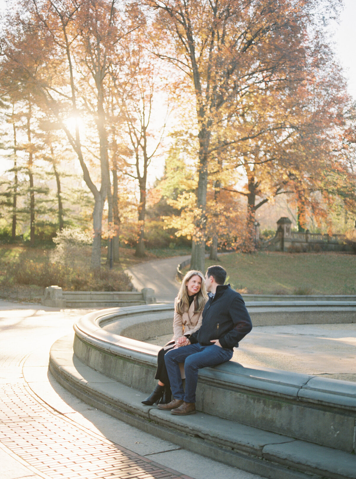 L B P _ Courtney & Mark _ NYC Engagement Session _ NYC Wedding Photographer _ Central Park Engagement Session-82