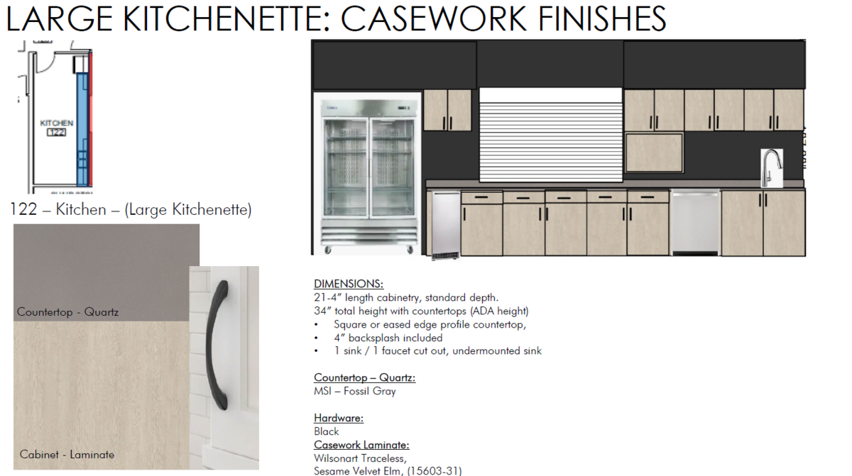 20 Large Kitchenette