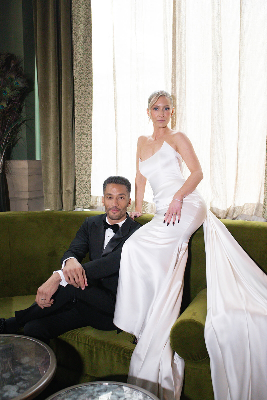 Stunning bride and groom