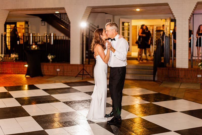 Classic Wedding at City Church of Evansville with Reception at ECC245