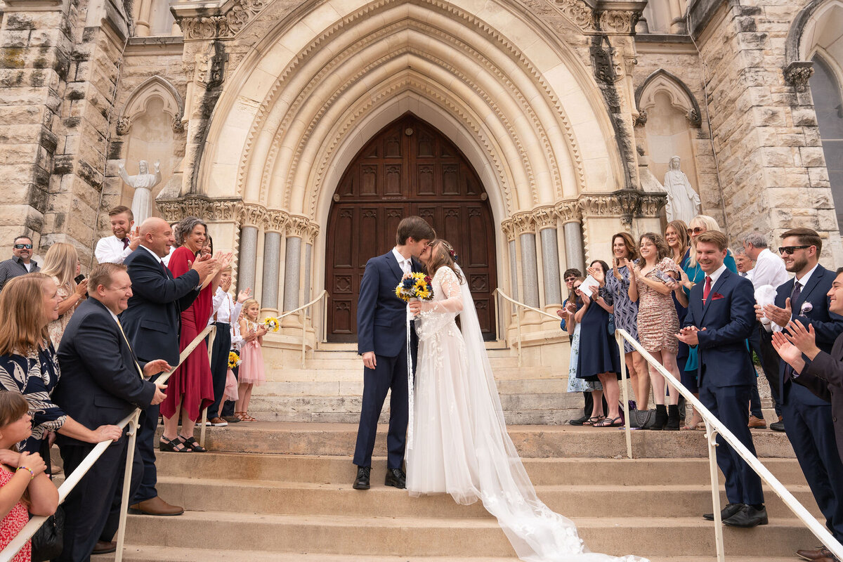 St Mary's Cathedral Wedding Austin Texas
