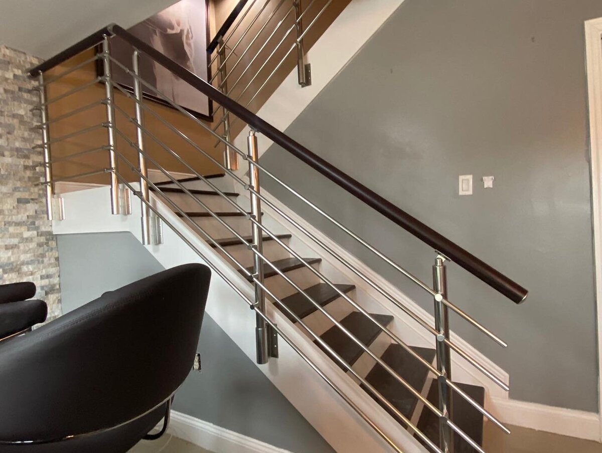 Modern Glass & Aluminum Railings in Boca Raton, South Florida