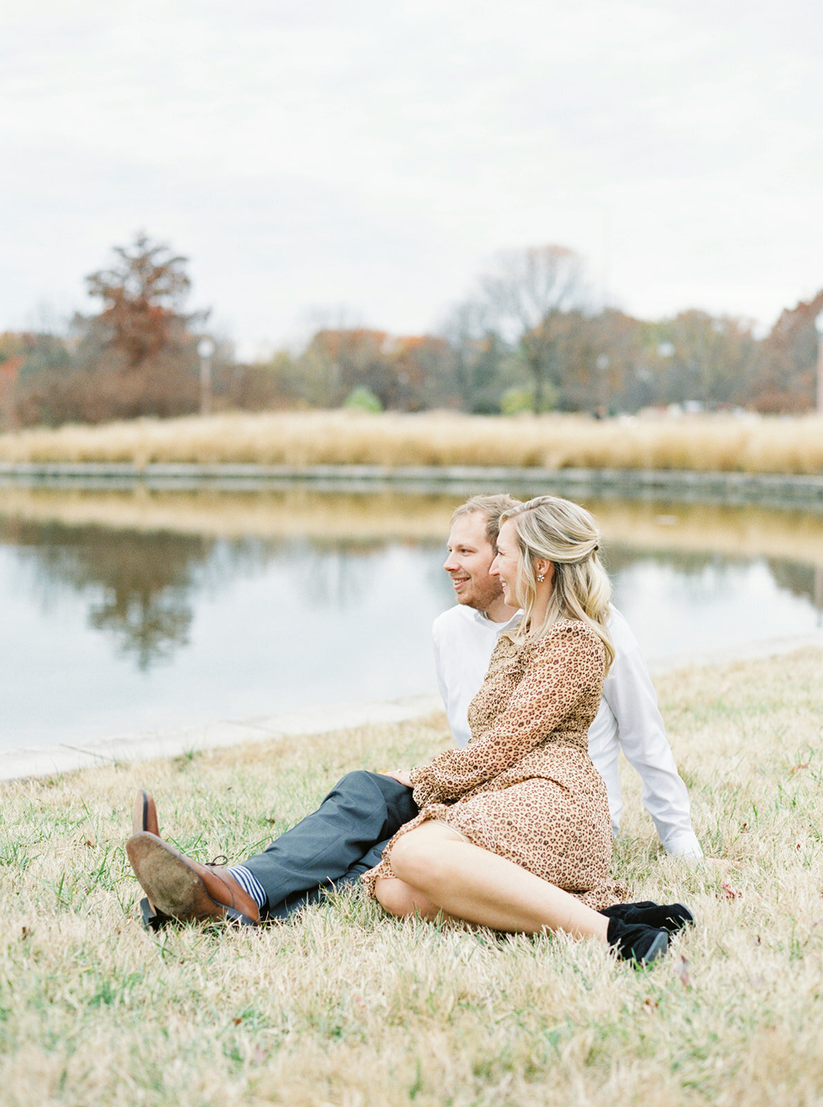 missouri engagement photography fall