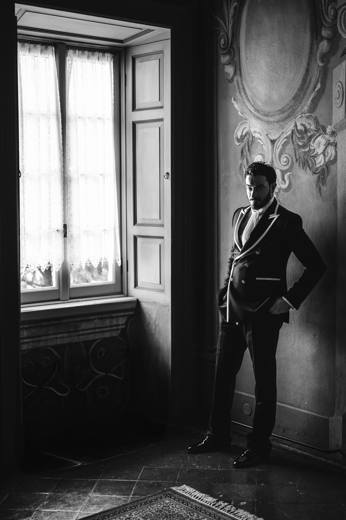 Dimos Bablis Studio Luxury Wedding Photographers Greece and Italy Santorini Wedding Villa Canton  _025