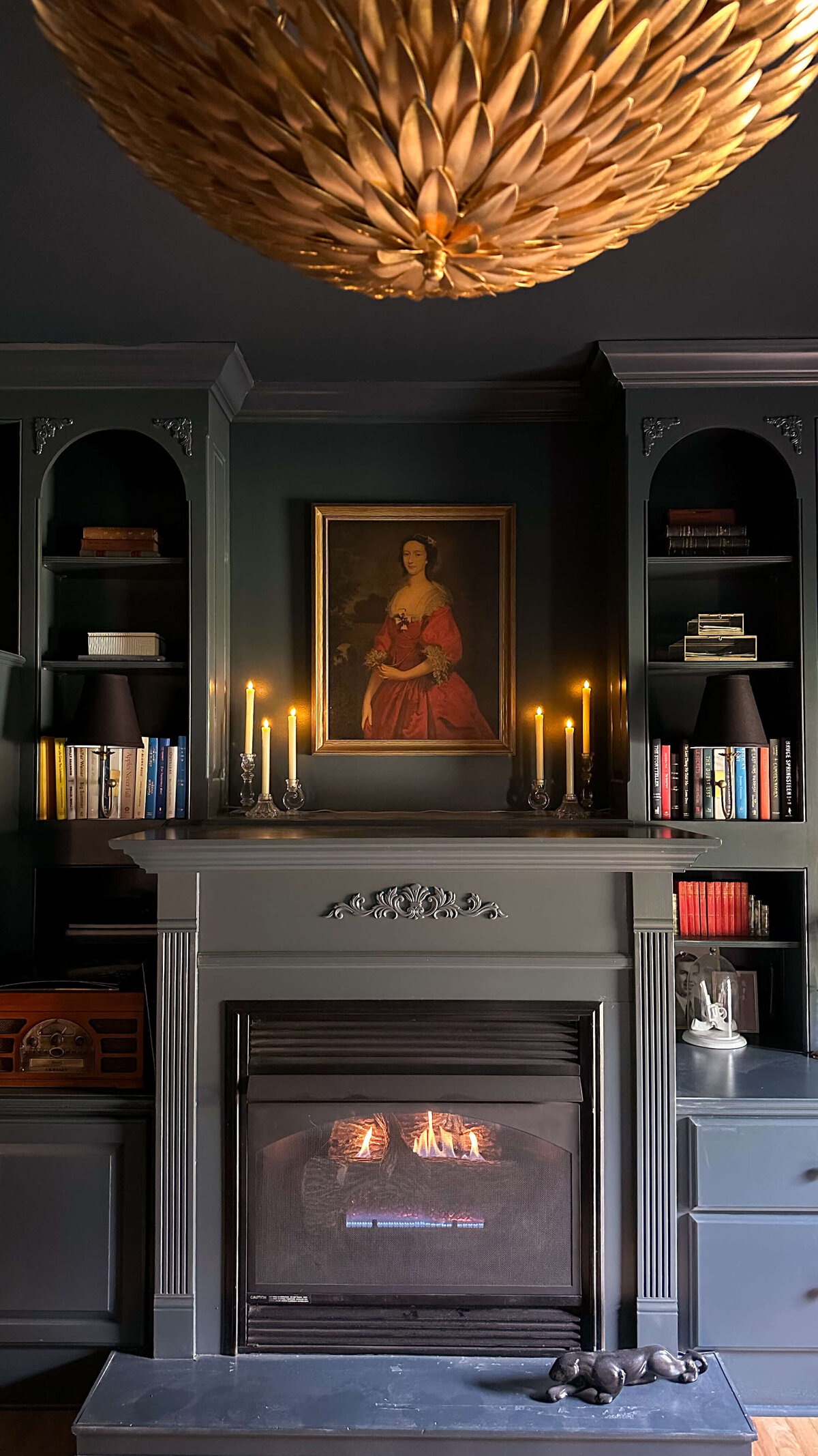blue-grey-cozy-fireplace-styling