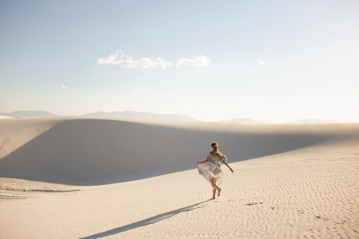 White sands state park senior pictures