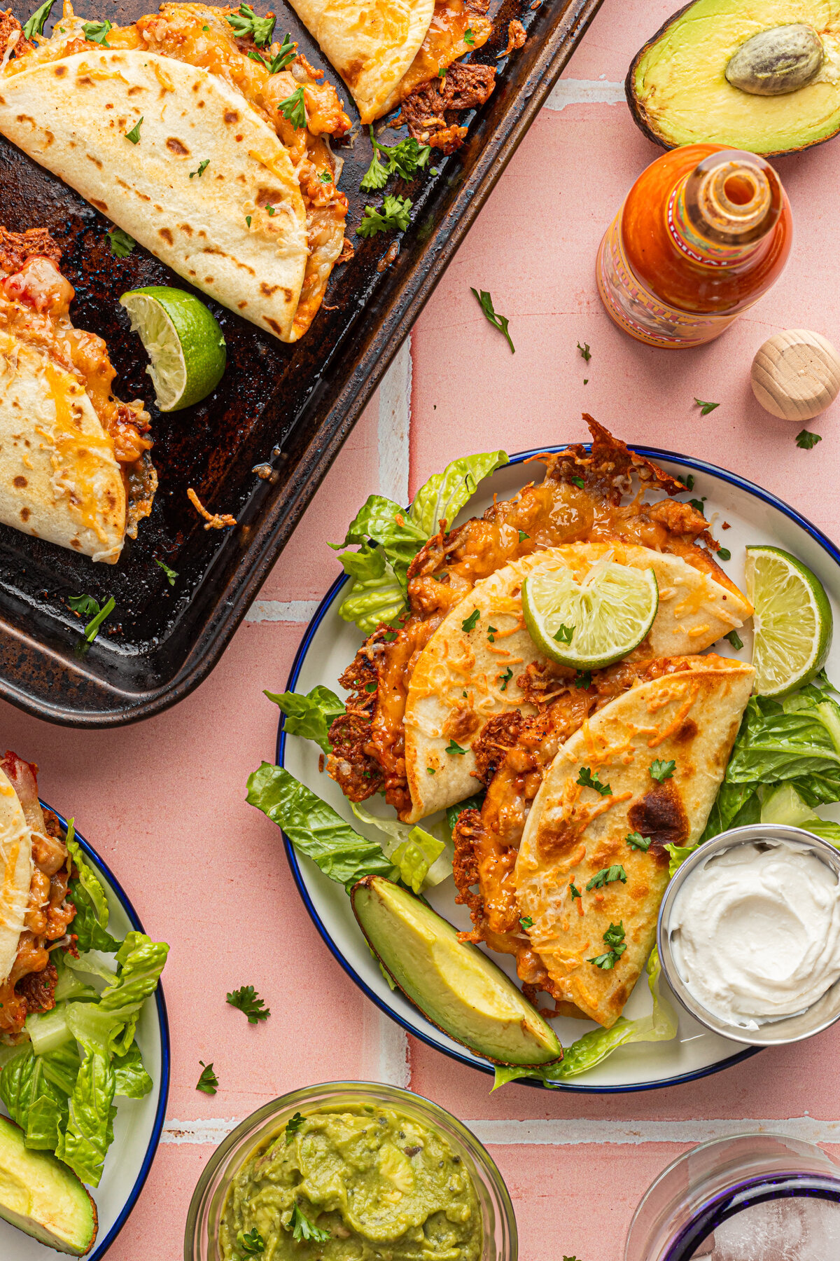 tacos on a plate