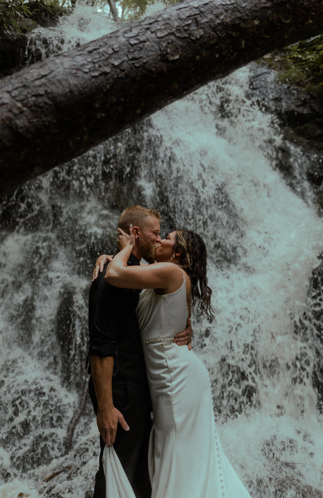 Tennessee Waterfall Elopement-9