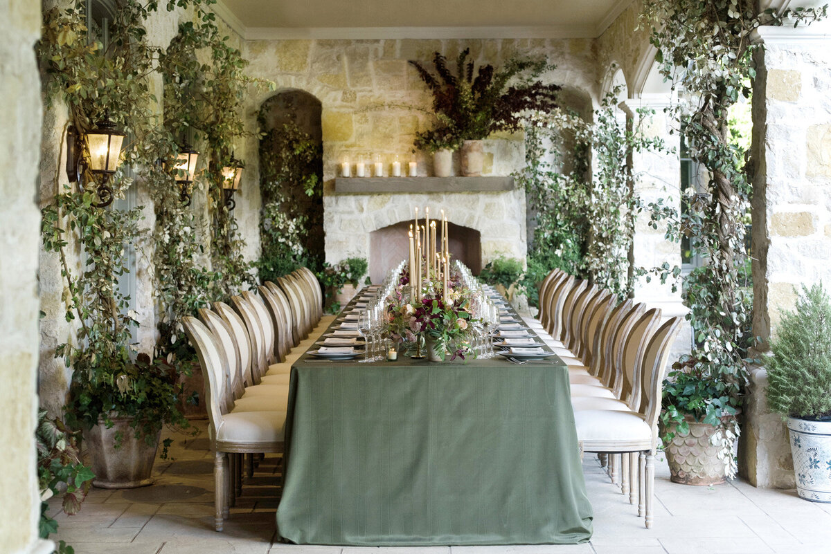 Elegant Green Garden Wedding
