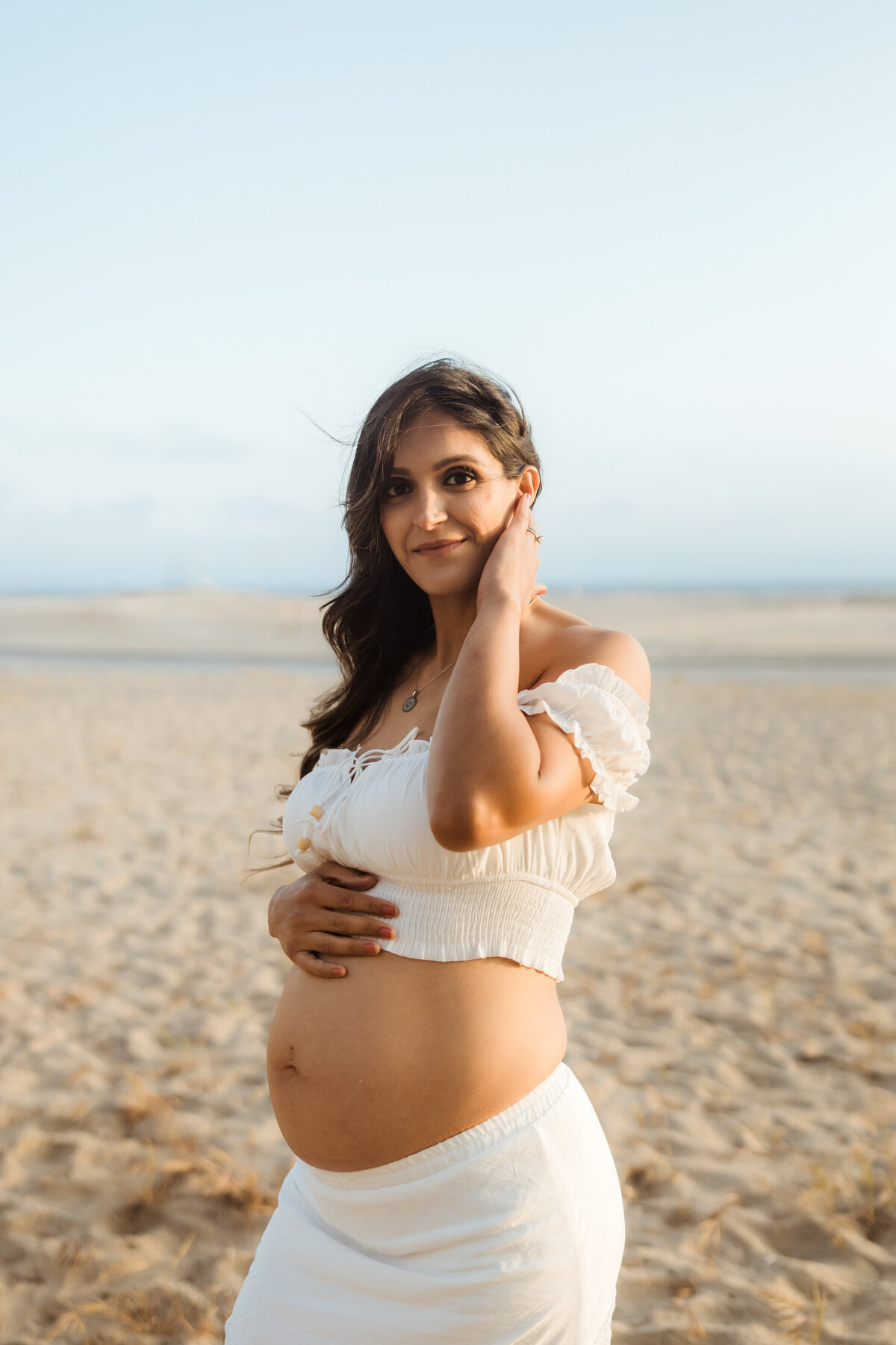Santa Monica Beach Maternity Photography 32