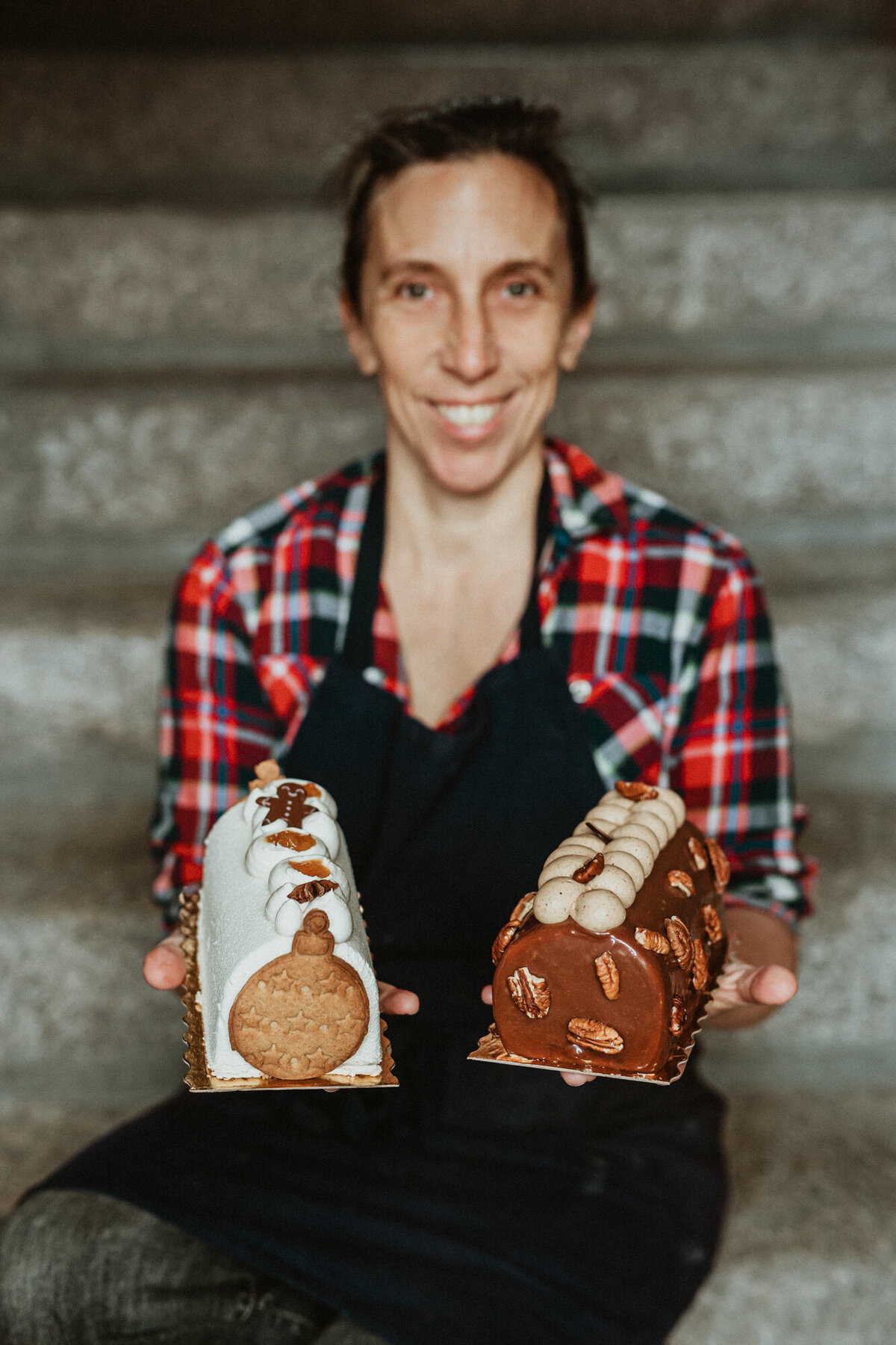 bûches de Noël sur commande Ferme de Renouville