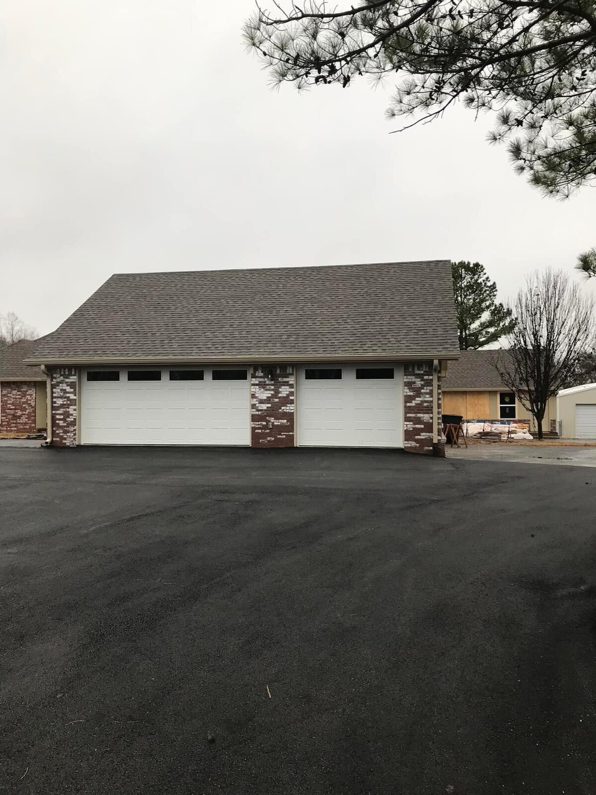 New Driveway and Garage Addition