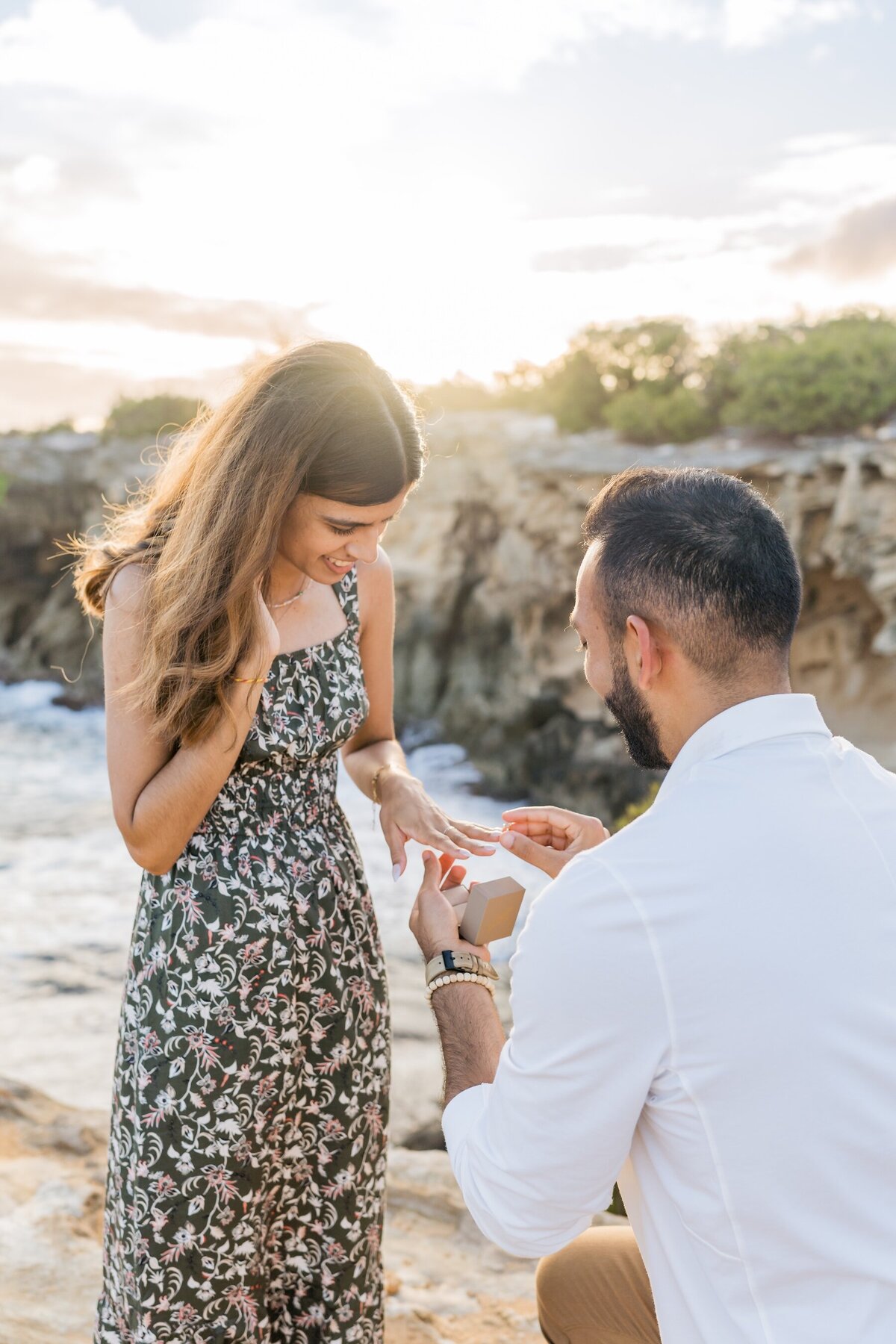 Just Engaged in Kauai