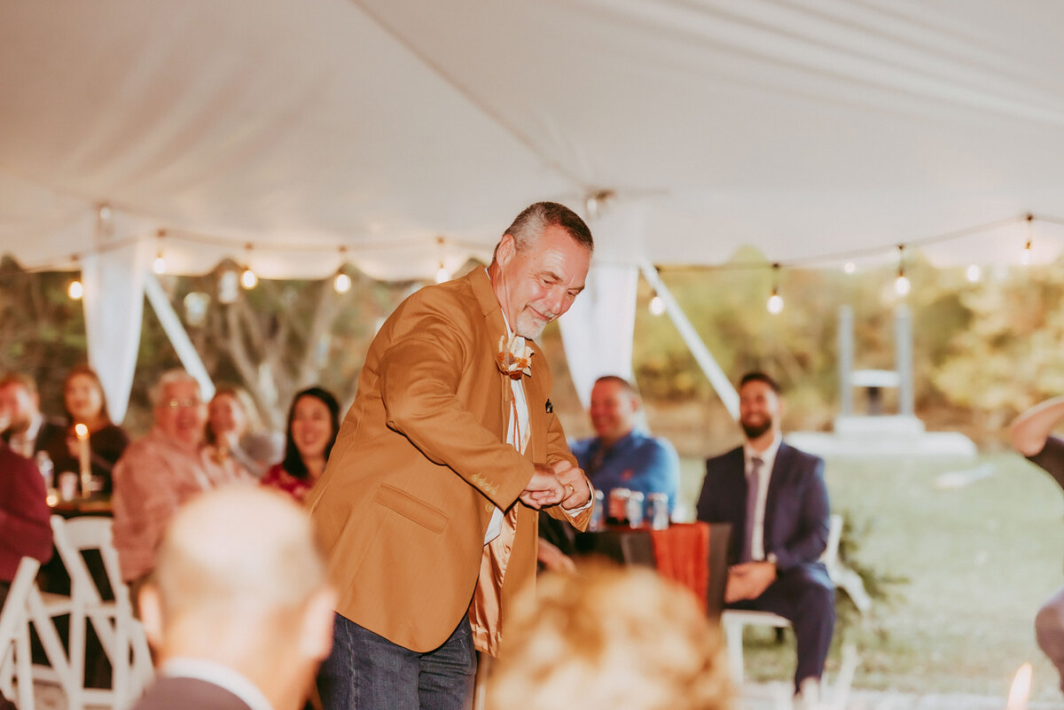 Toledo Outdoor Tent Wedding