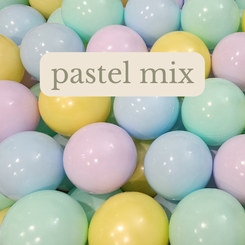 Balls - pastel mix (504 × 504 px)