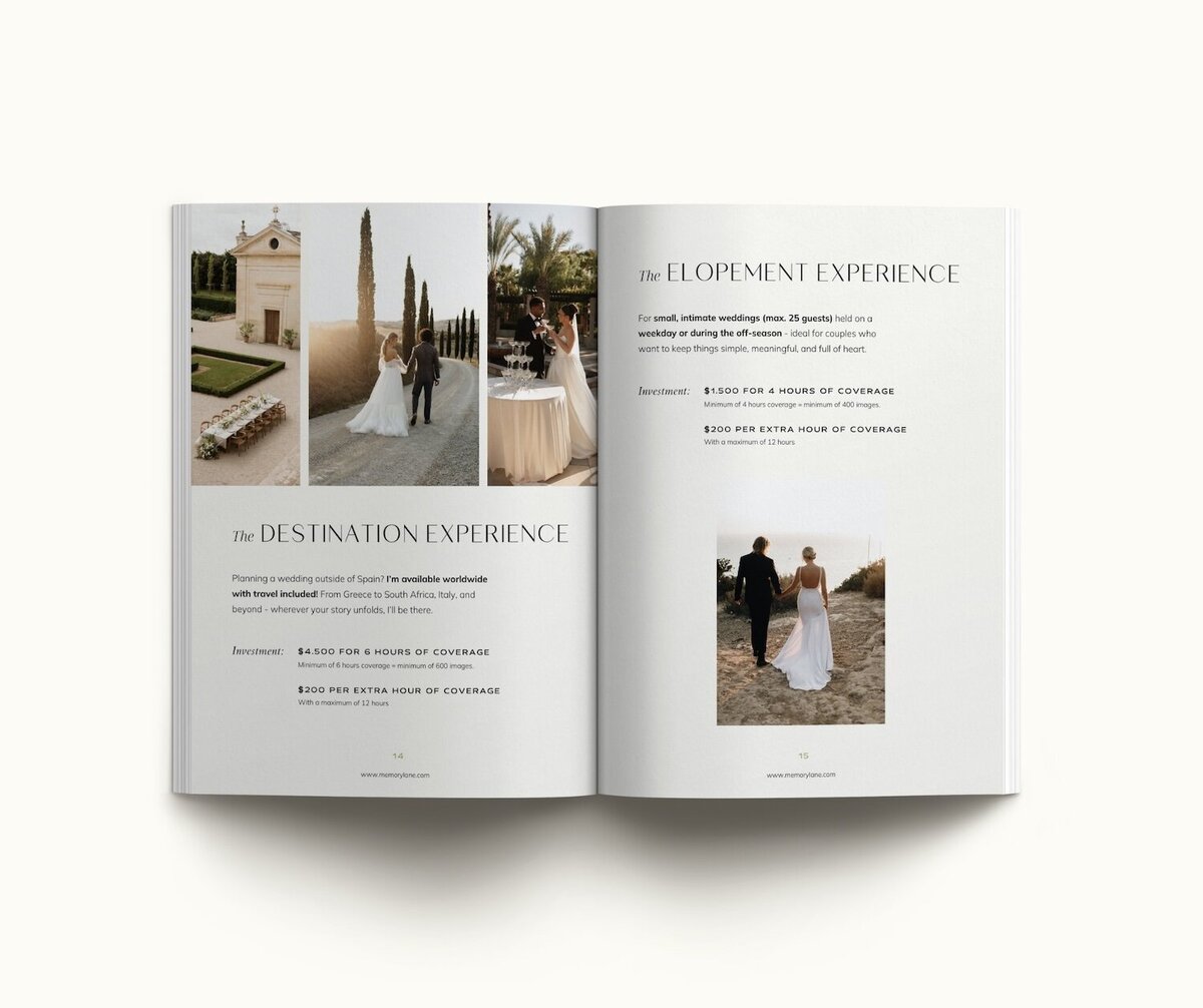 Canva pricing guide Memory Lane 10