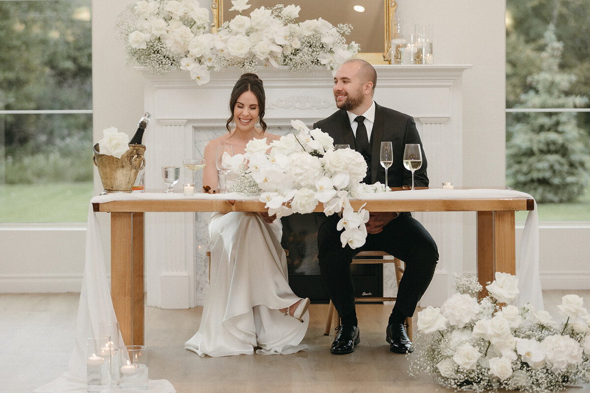 Stephanie & James _ Modern Elegant Sparrow Lane Wedding -693