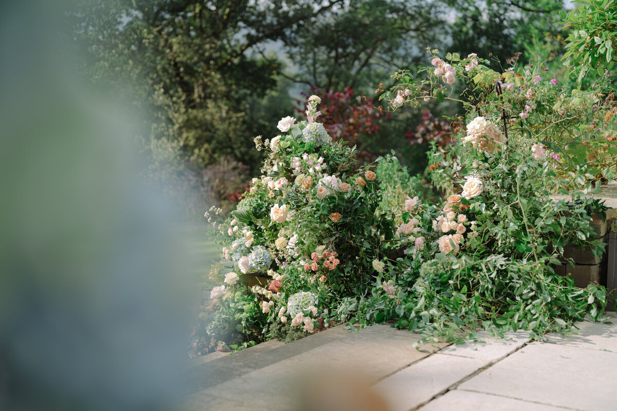 Luxury wedding florist Yorkshire