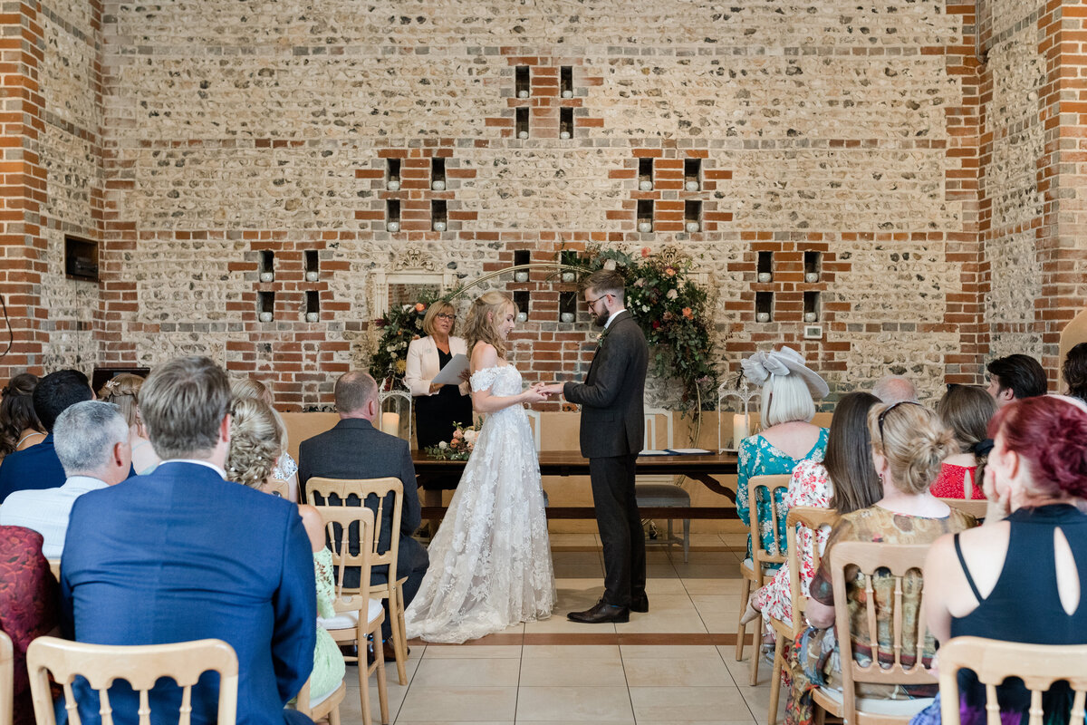 0052 country weddings at Upwaltham Barns in West Sussex