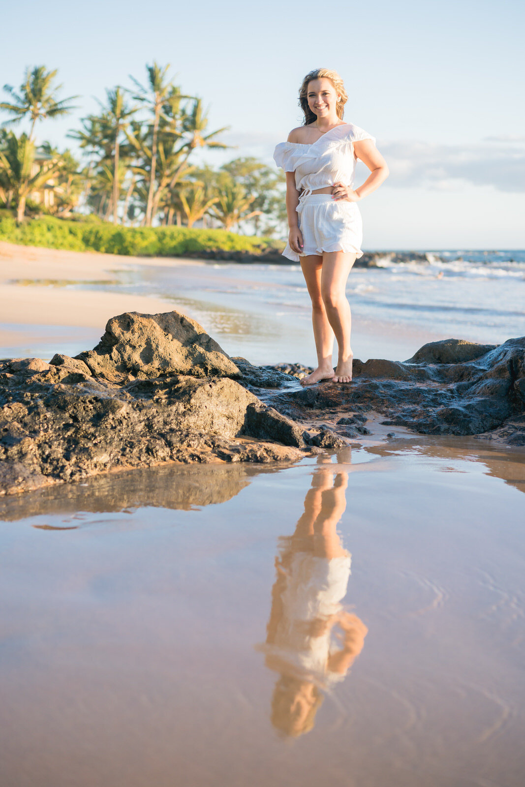 Maui senior portrait photography