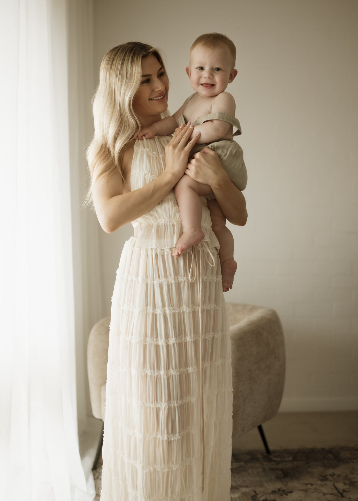 Ivory Halter Two Piece