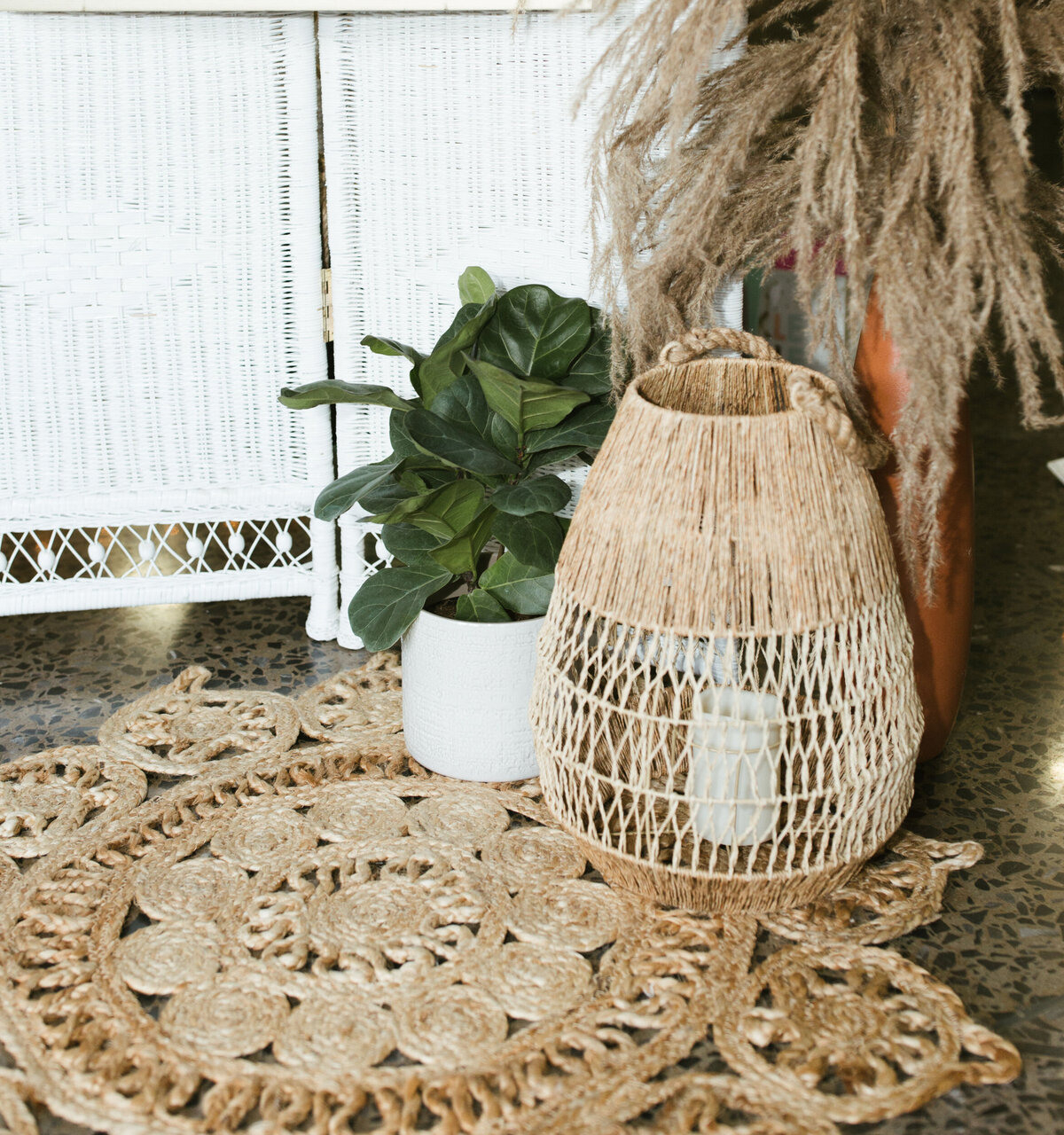 Jacqlenes Baby Shower ( Lantern, rug, Backdrop, pampas_vase)