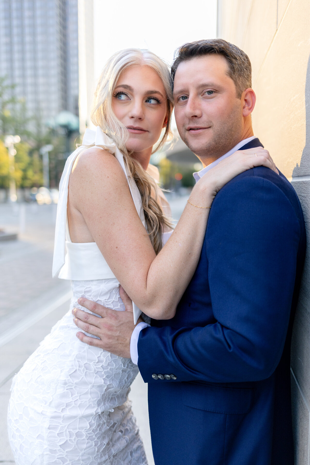 Winspear Opera House engagement session in downtown dallas