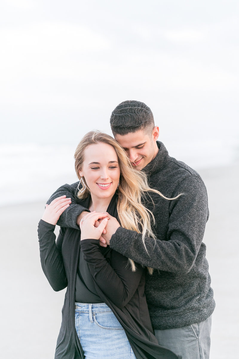 Cocoa Beach engagement session | Orlando wedding photographer | Orlando photographer | Orlando weddings |  Beach engagement_-13
