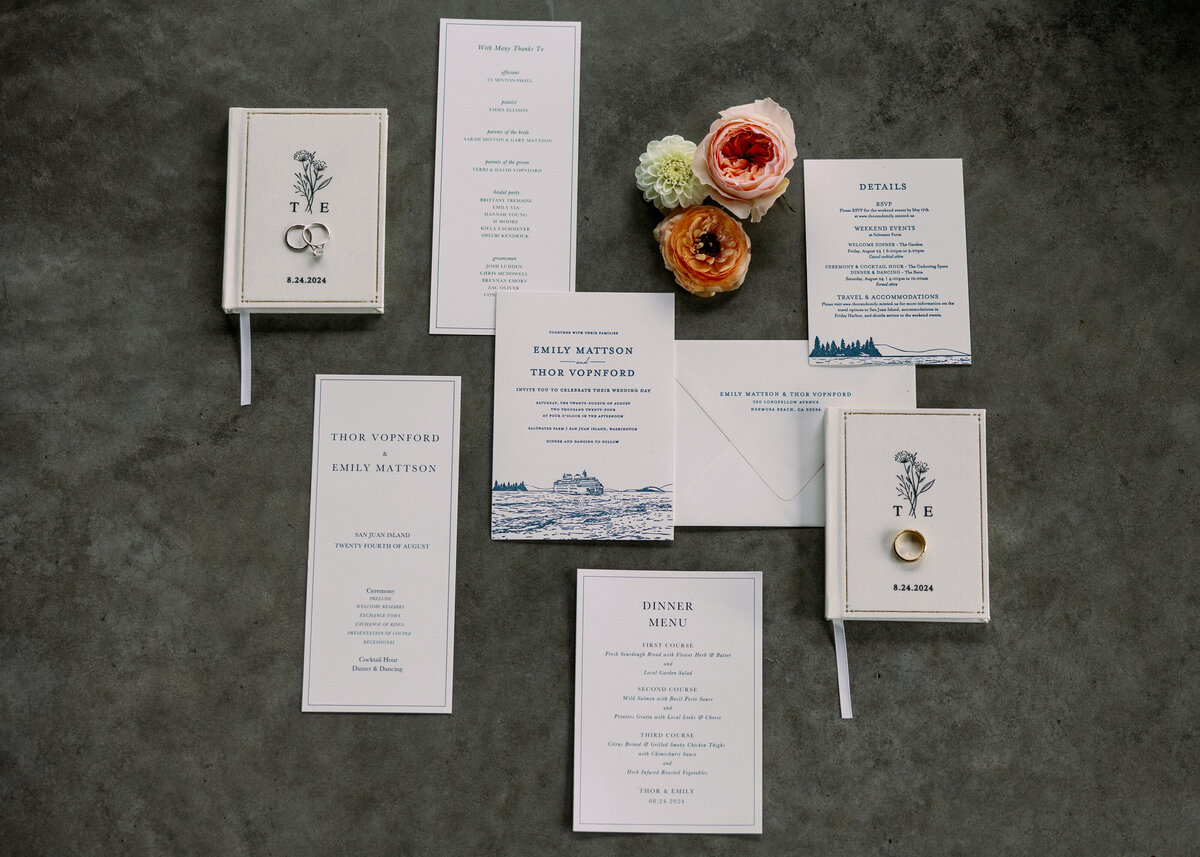 Saltwater Farm San Juan Island Wedding