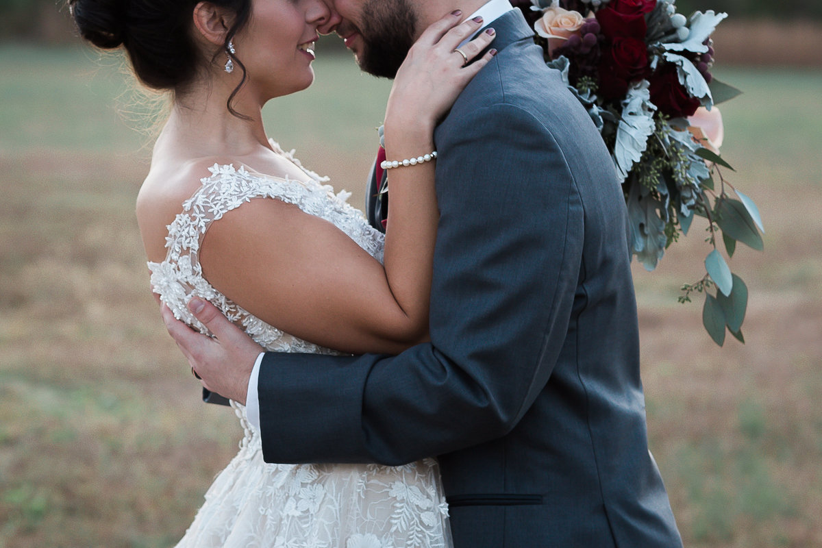 Best Raleigh Wedding Photographer capturing first looks