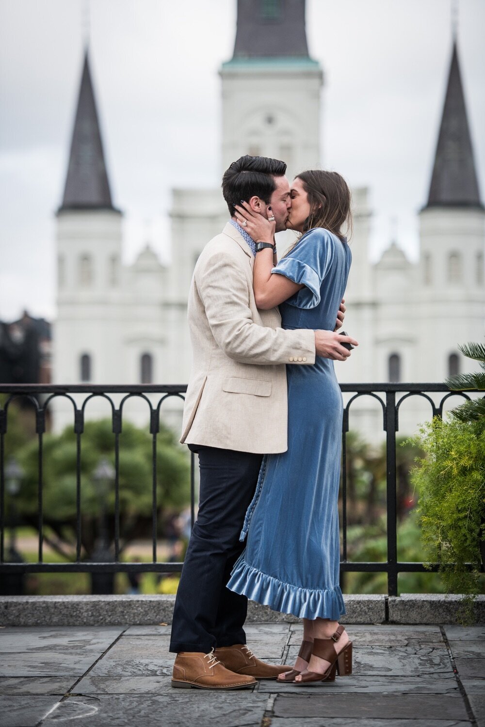 New Orleans Marriage Proposal in the French Quarter