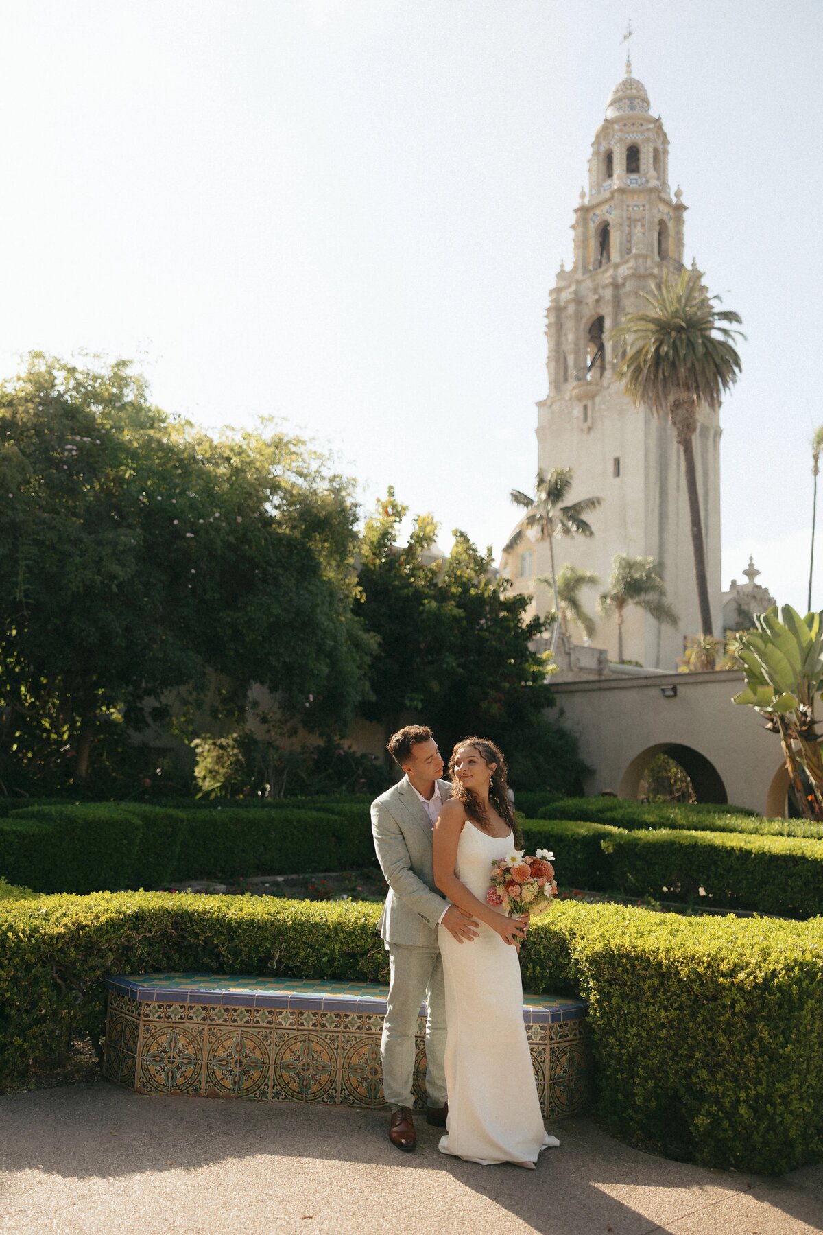 Balboa Park Cinematic Elopement-San Diego-Janelle-Aloi_5