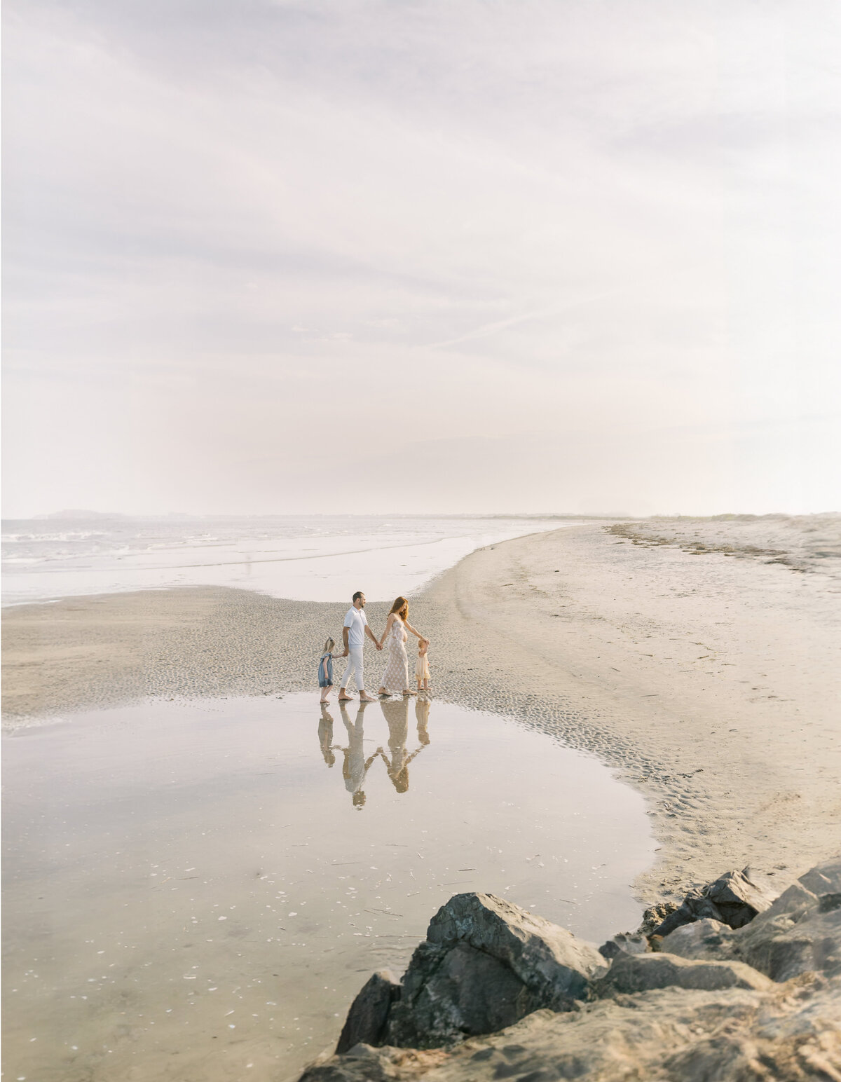 Jersey Shore beach maternity session - 20