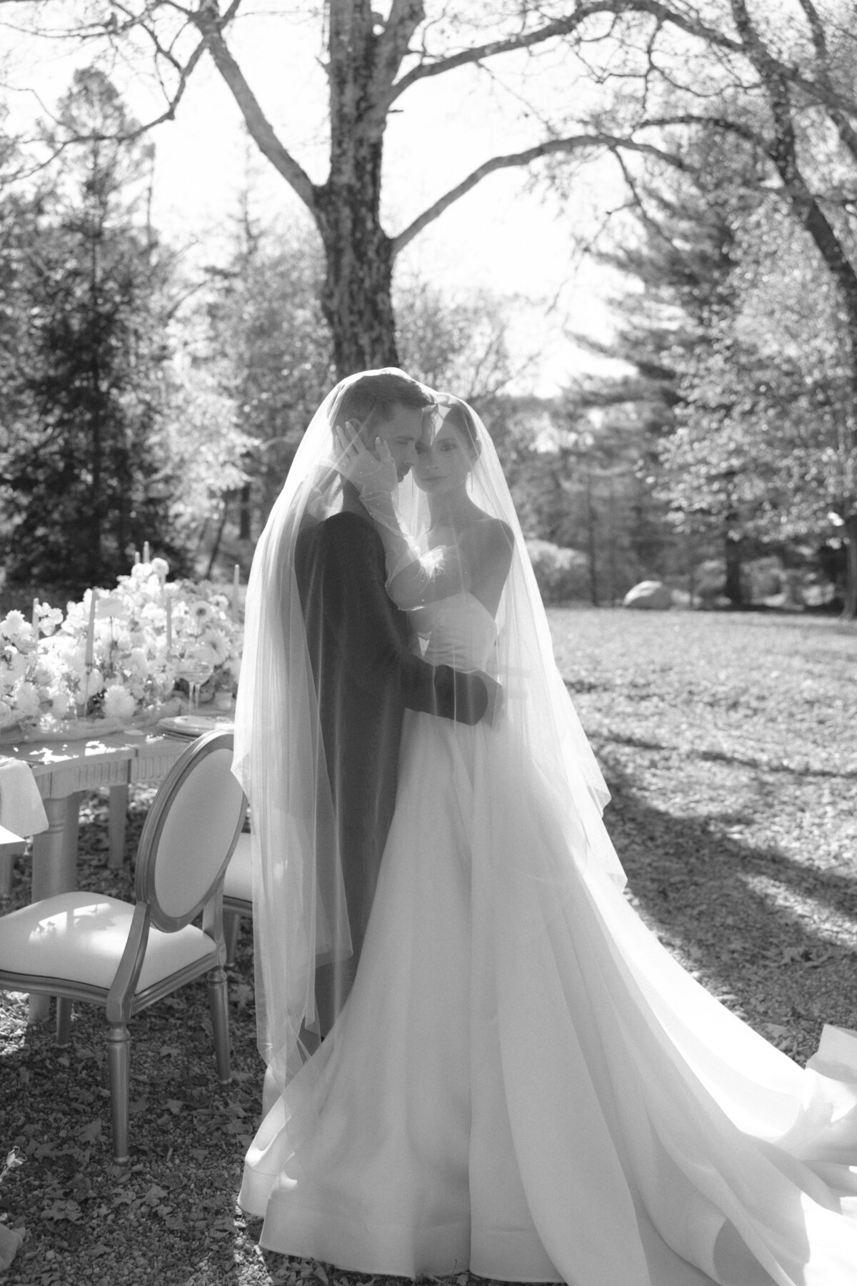 Tuxedo Park_ NY - Luxury Wedding Styled Shoot - Editorial Bridal 334
