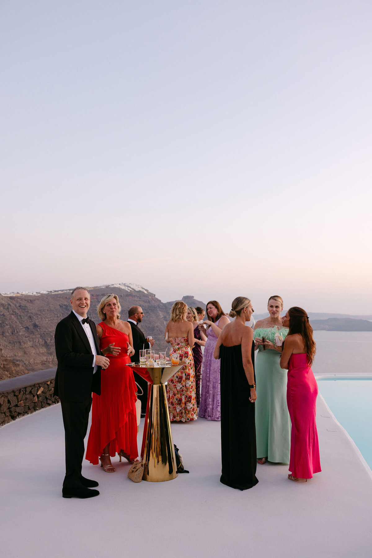 Santorini Elegant Destination Wedding-147