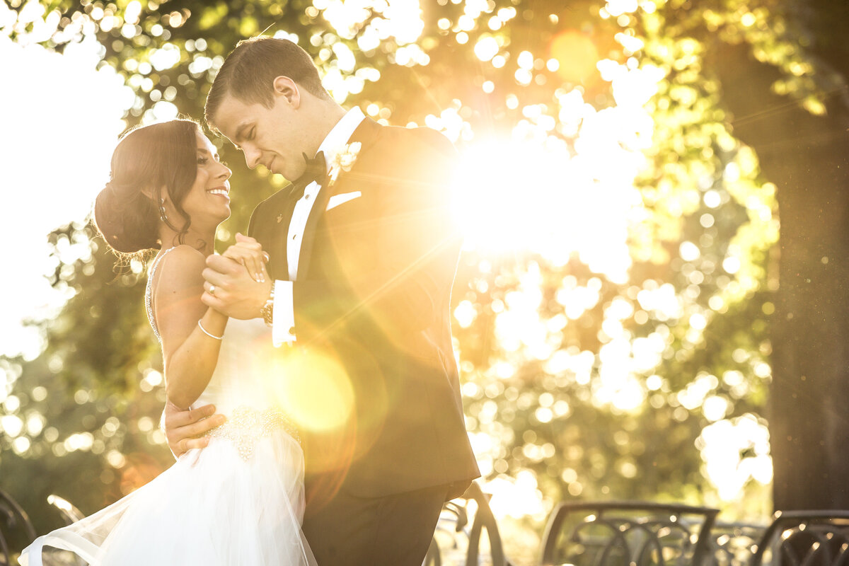 Bride and Groom in the Adirondacks