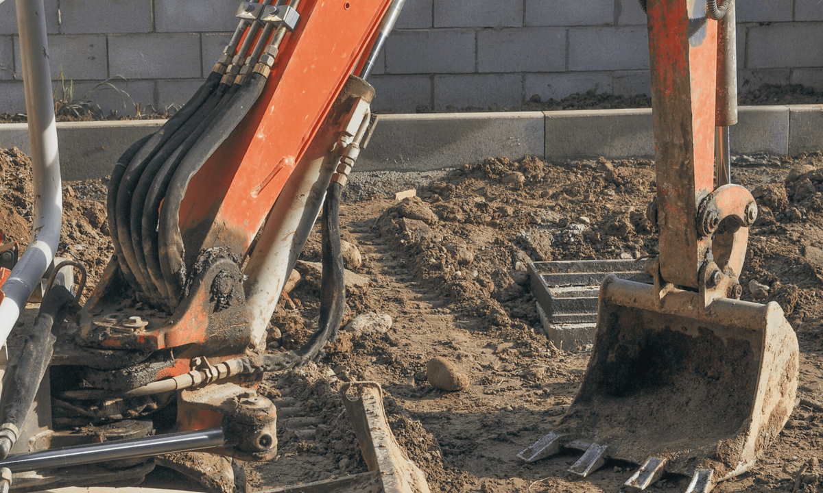 excavator near lititz, pa