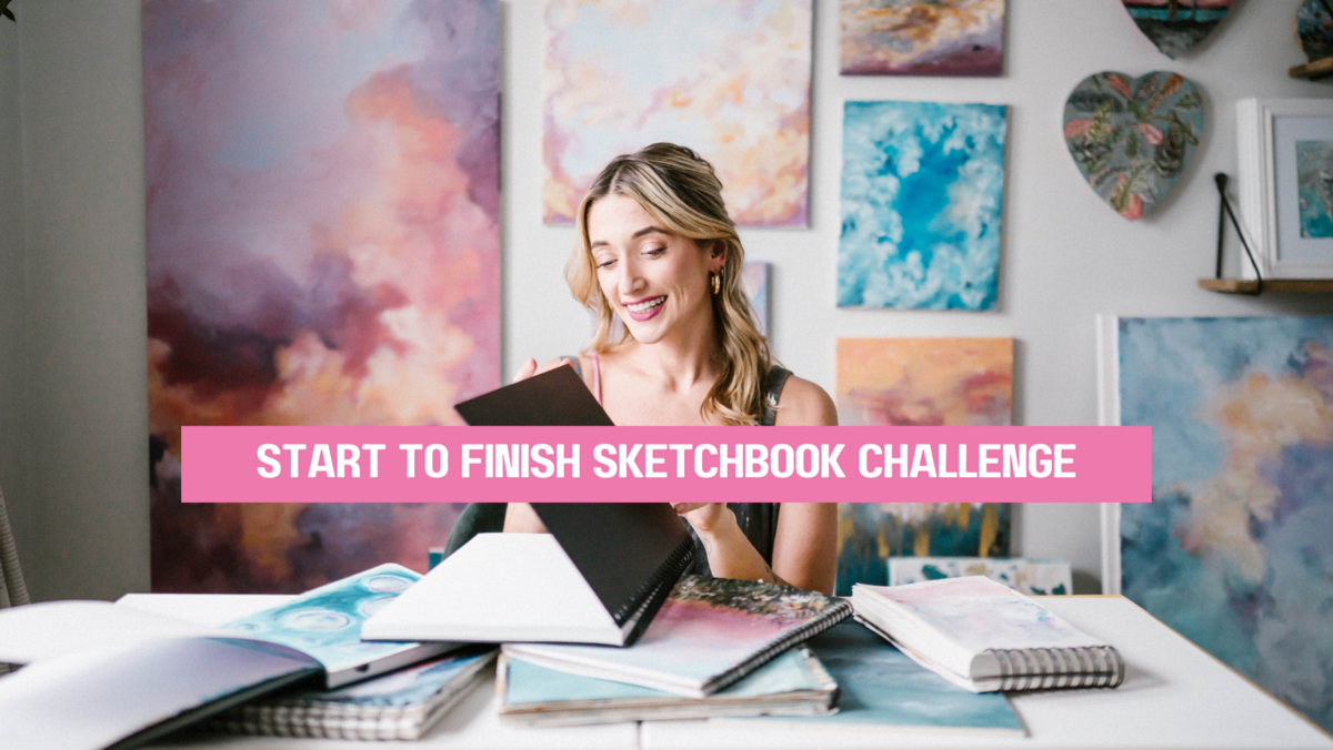 Your Artsy Friend Sketchbook Challenge Painting Tutorials