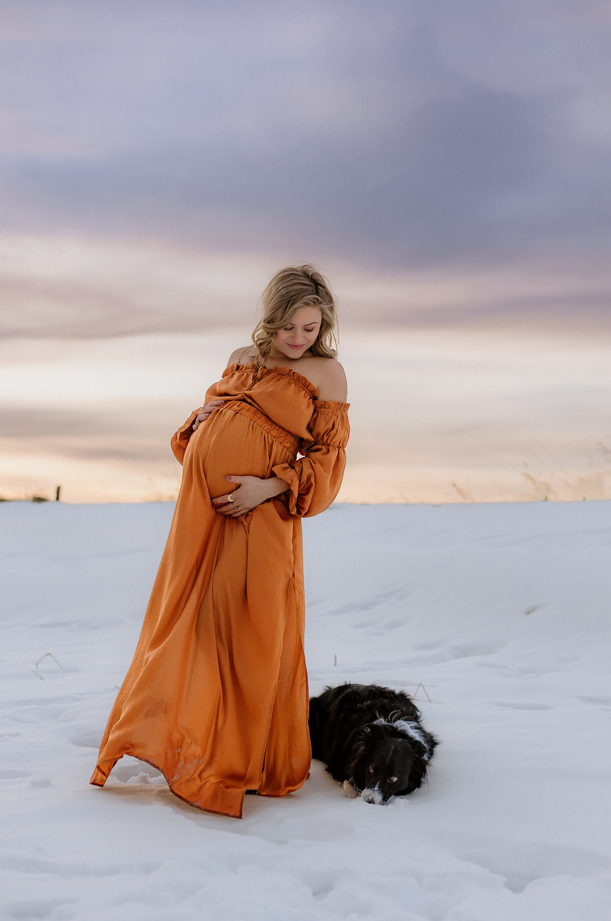Witness the unveiling of maternity elegance through my expertise in Calgary. Let's capture your journey with bold and breathtaking maternity photography.
