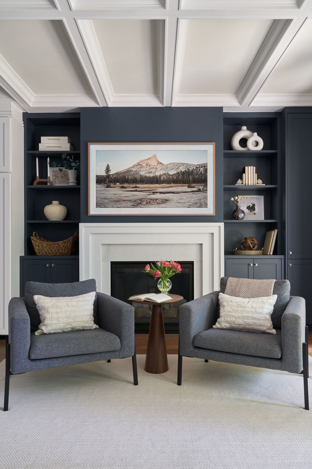 Fireplace built ins