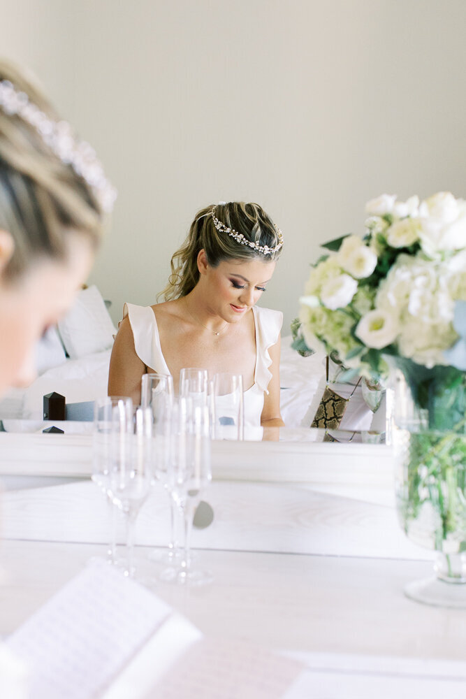 Villa wedding in Rhodes Greece with chandelier installations  (14)